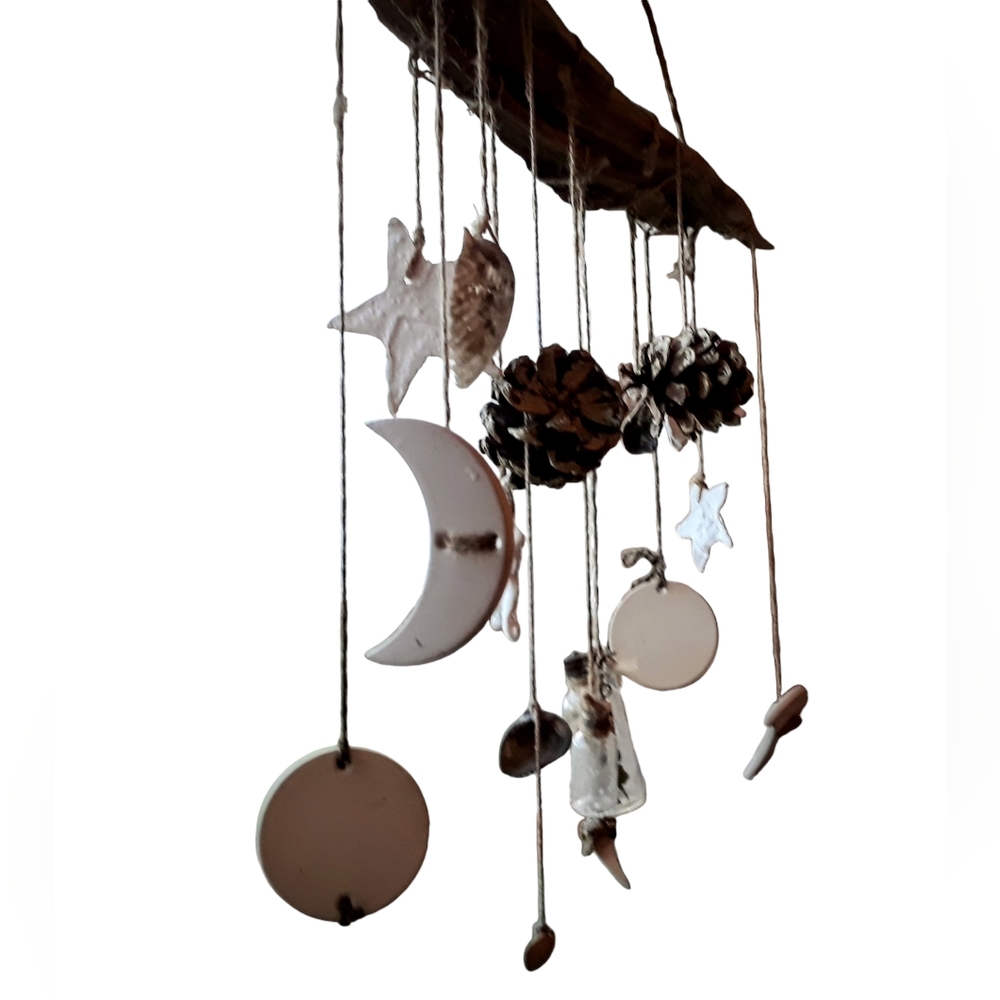 Driftwood wind chime